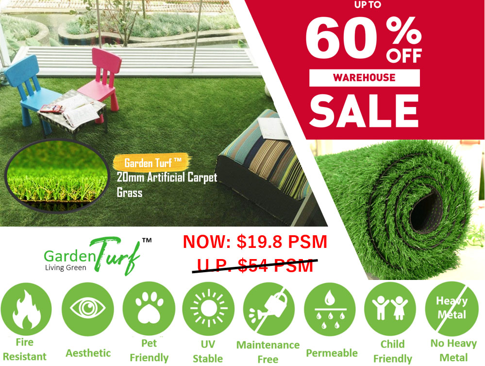Garden Turf™ 20mm Synthetic Grass (Boreal20)